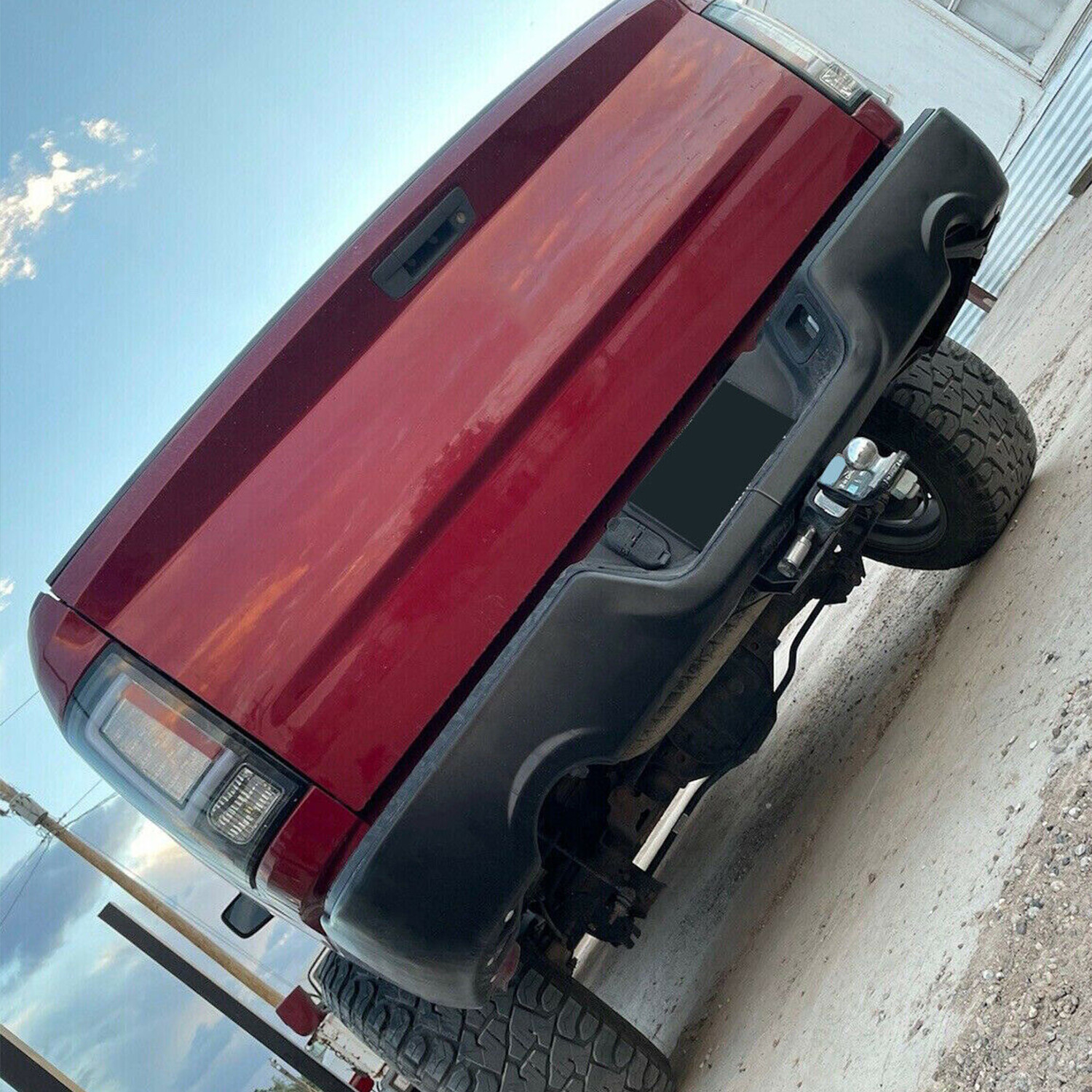 Painted To Match - Rear Step Bumper Assembly for 2009-2018 Dodge RAM 1500