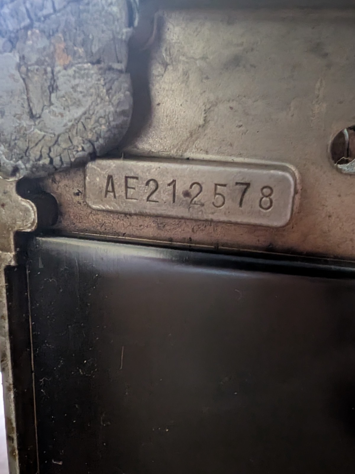 Vintage 1936 Singer Featherweight Sewing Machine 221 W/Case & Peddle Scroll face