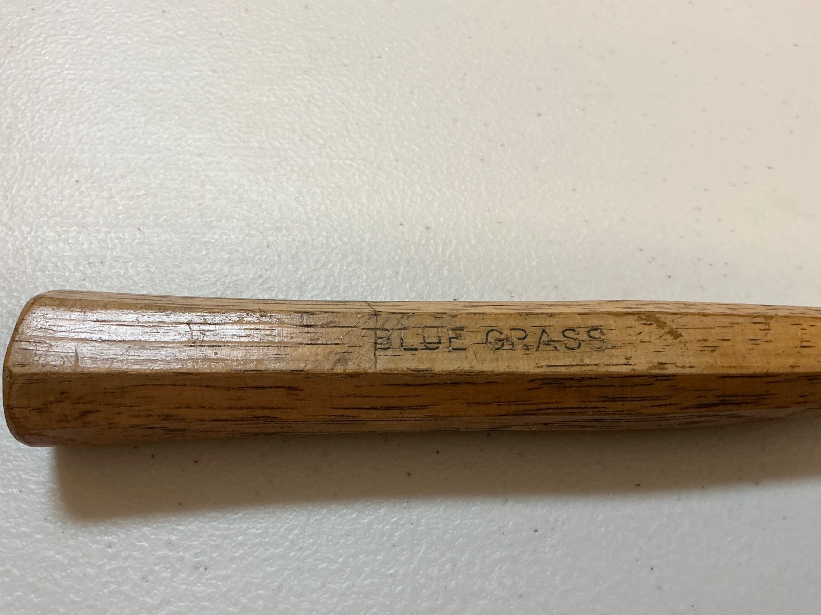 Vintage Blue Grass wood handle hammer...7 ounce possibly