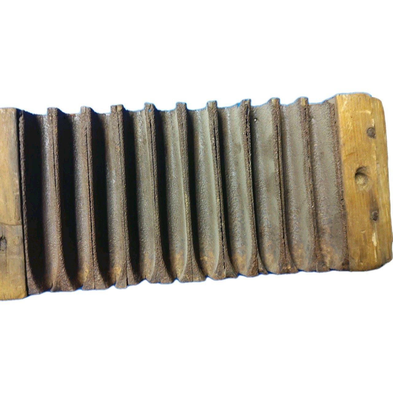 Antique Wood 20 Cigar Mold Press, One Half, 21" Great Wall Hanging