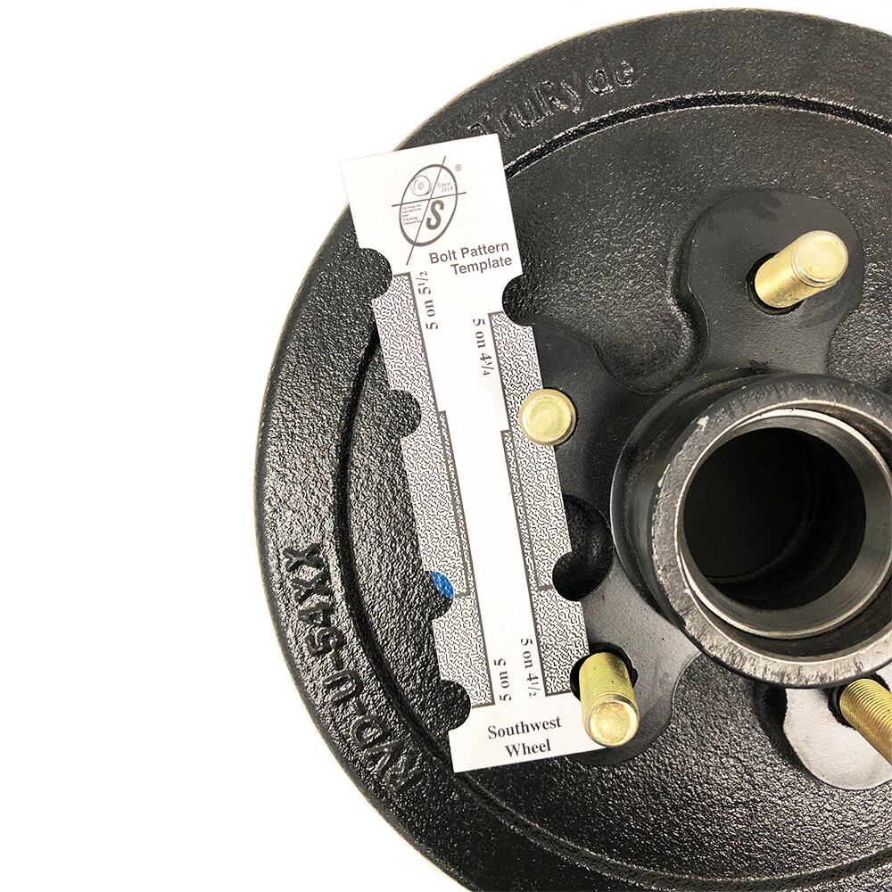 5-4.5" Bolt Circle 3,500 lbs. Trailer Axle Hydraulic Brake Kit