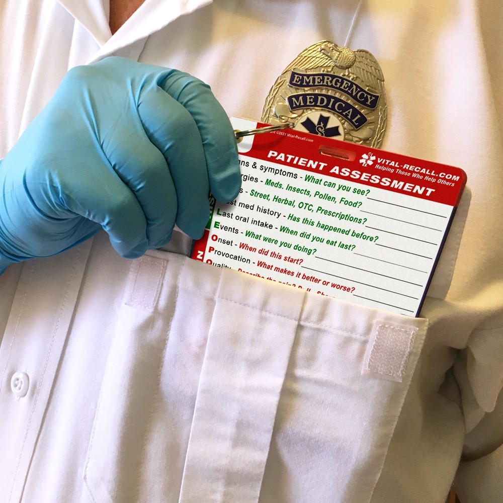 EMT Compact Triple Pocket Package - The Ultimate Reference Card System