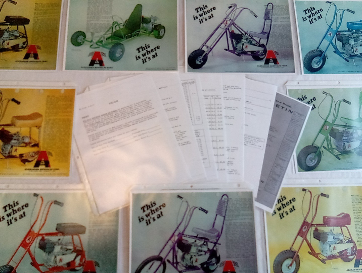 Vintage Alexander Reynolds Corp ARCO Mini Bike 16 Page Sales Brochure Reprint