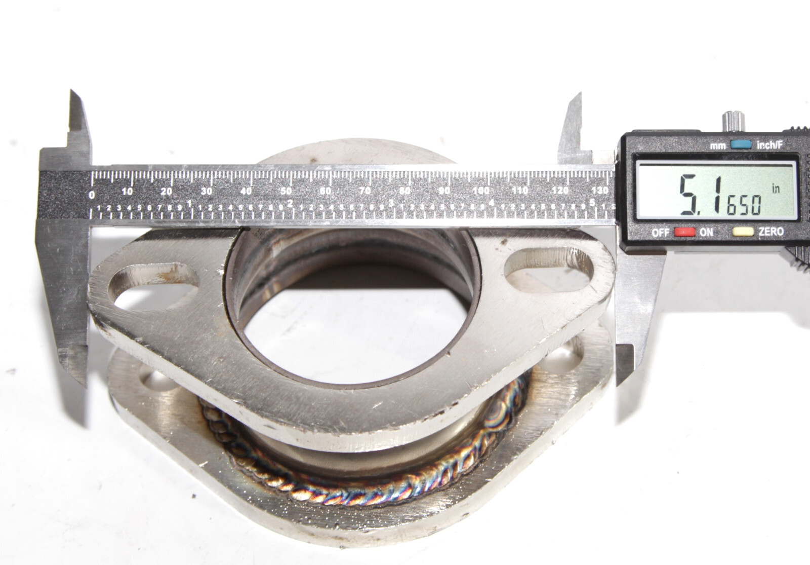 3" to 2.5" 2 Bolts Flange Reducer Catback Exhaust Muffler Extension Adapter