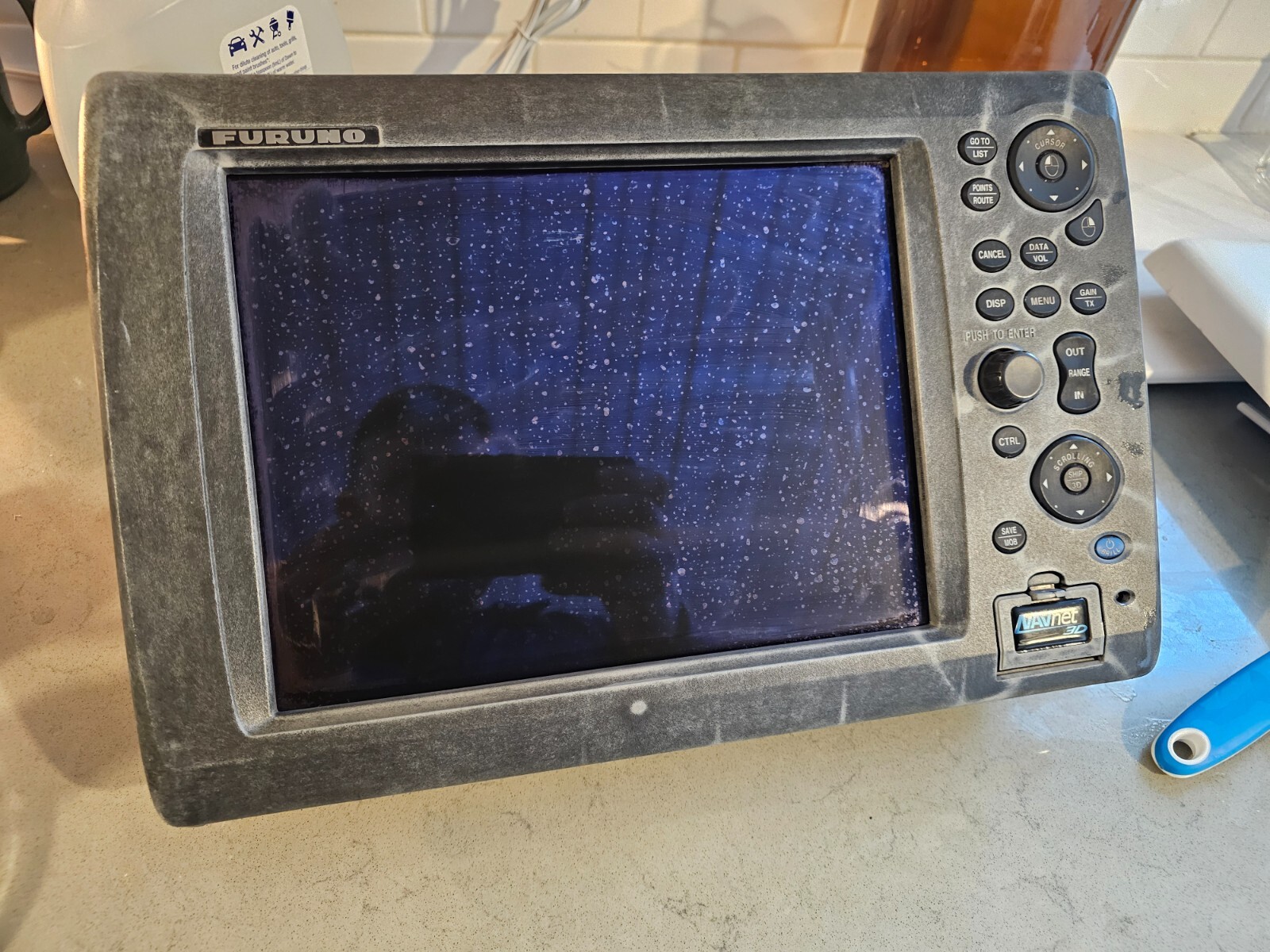 Furuno MFD12 12" Multi Function Display Navigation System NavNet 3D GPS W/ Cover