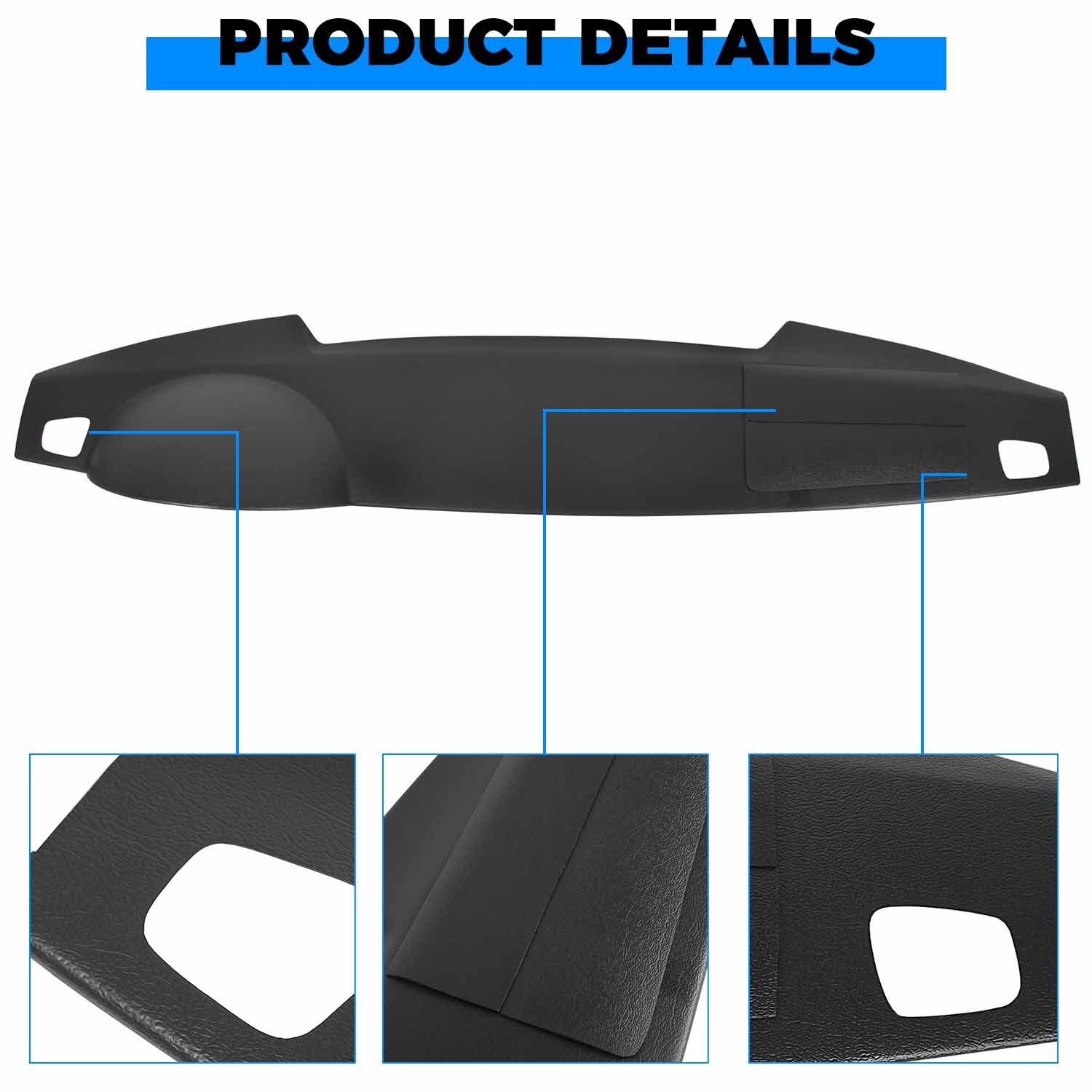 Dash Board DashBoard Cover Black For 05-09 Land Rover LR3 Range Rover Sport New