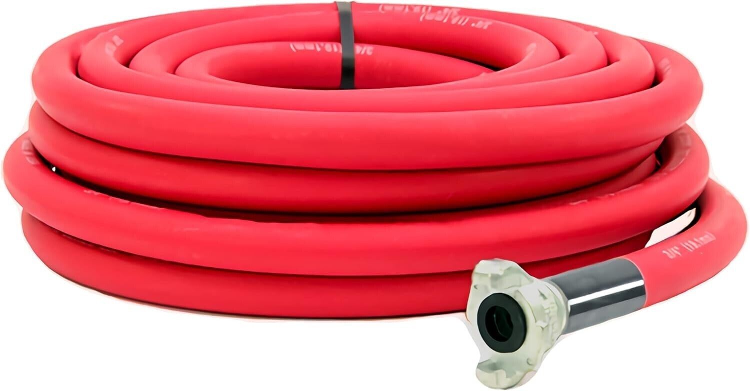 Jackhammer Rubber Air Hose Assembly with 3/4" Universal (Chicago) Couplings - 50
