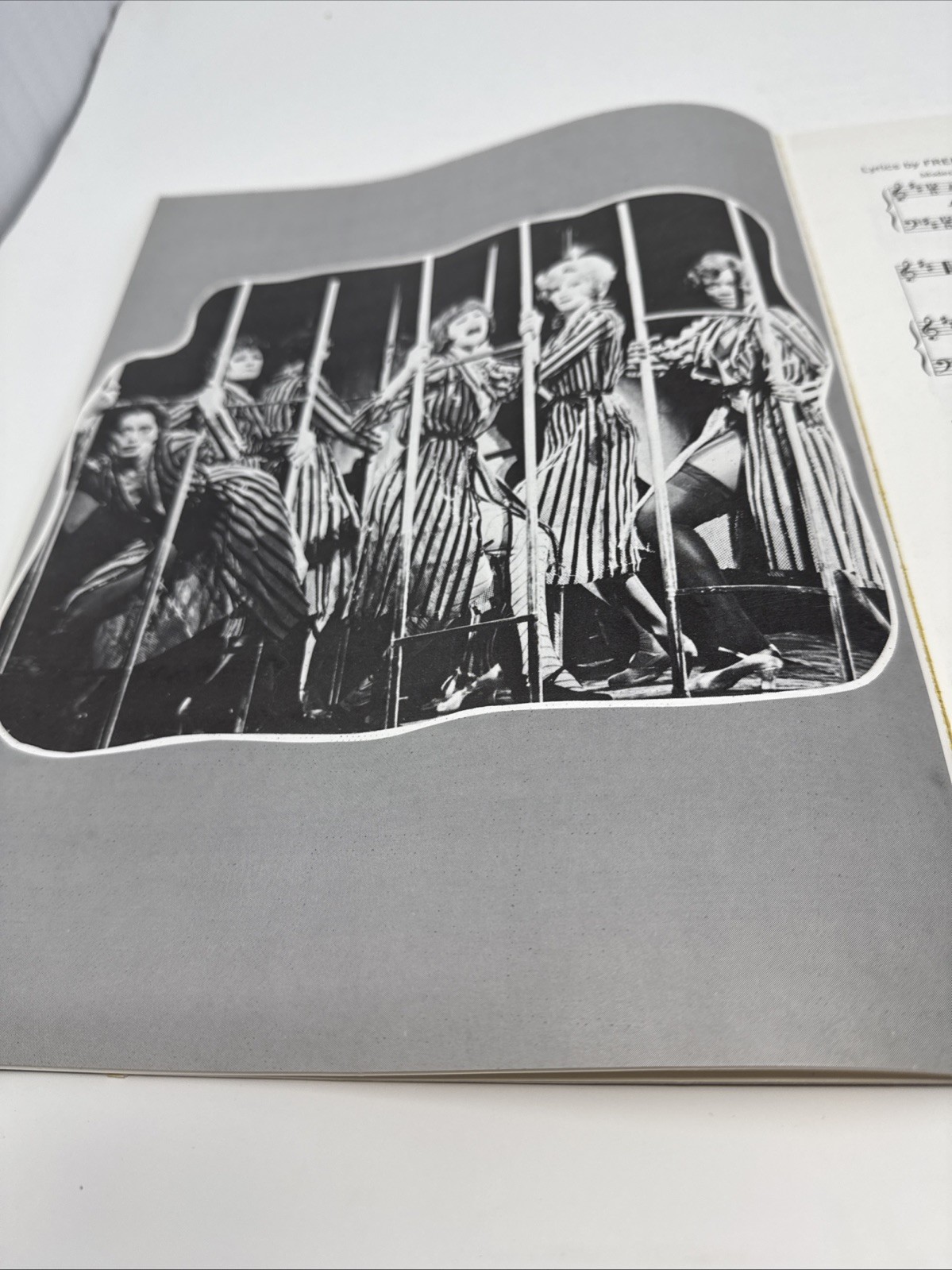 Chicago Vocal Selection Sheet Music Vintage 1975 Opening Night Performance