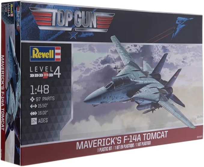 Revell Maverick's F-14 Tomcat 1/48 Model Plane Kit
