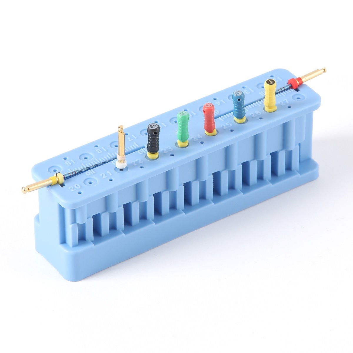 Dental Endo Measuring Block Endodontic File Holder Measuring Ruler Autoclavable