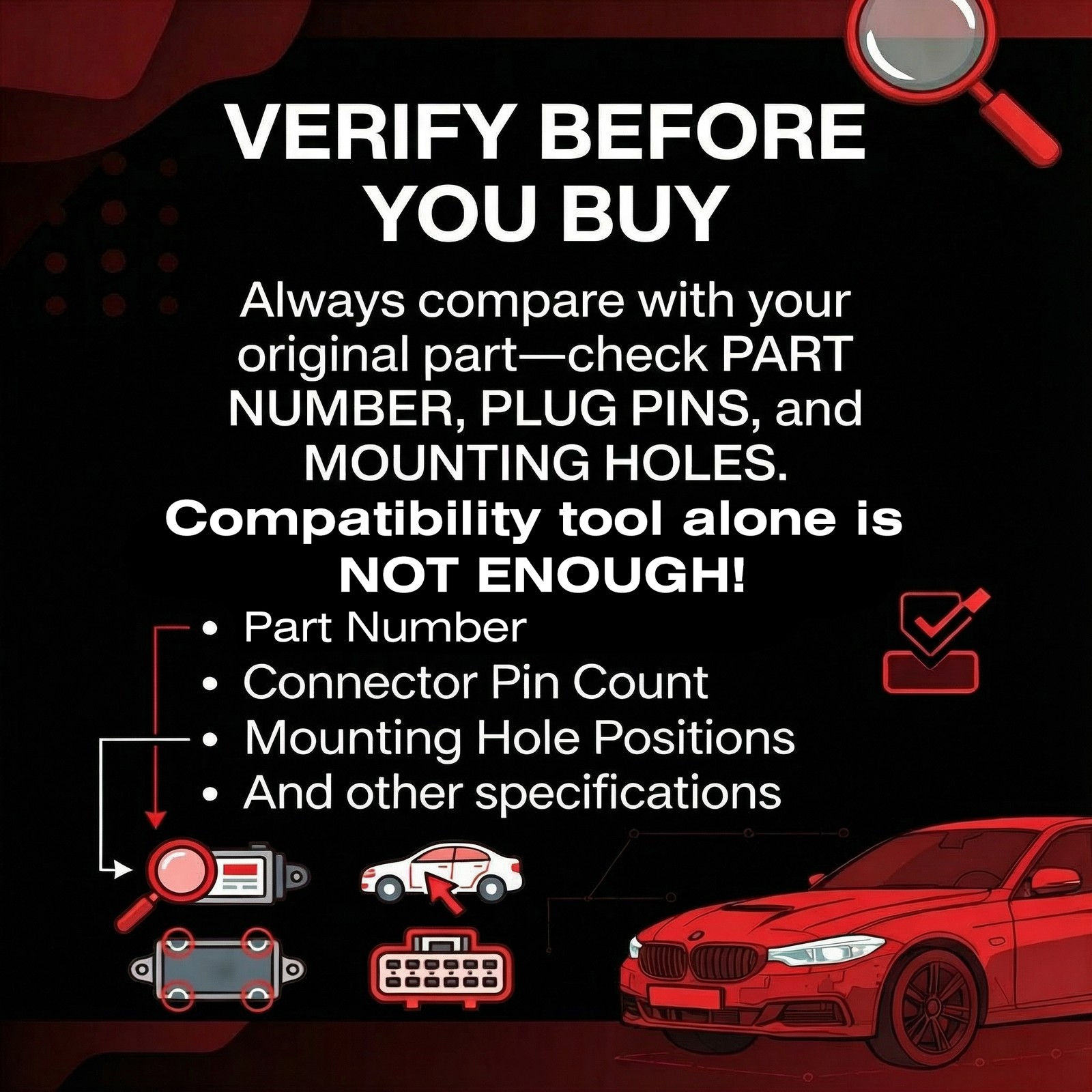 Front Cruise Distance Radar Sensor For Nissan Rogue Altima 2017-2021 28438-5HK2A