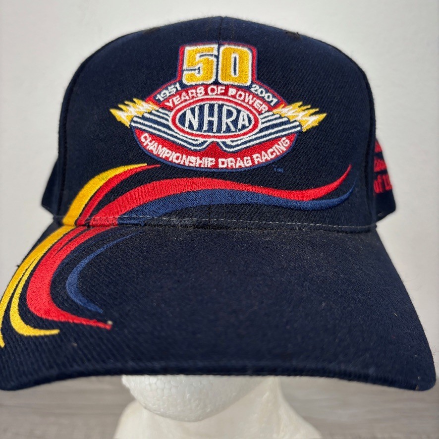 Vintage NHRA Racing Hats – Official Event Caps (Select Style)