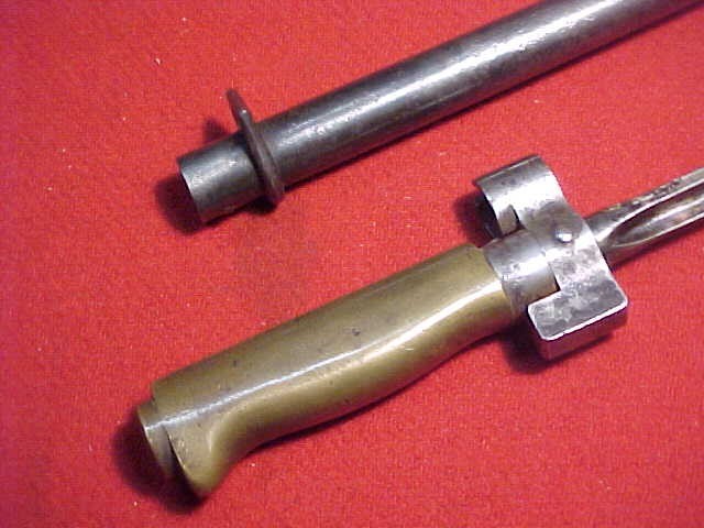 WWI FRENCH M1886/93/16/35 LEBEL RIFLE BAYONET ~ CRUCIFORM BLADE ~ ESTATE ITEM