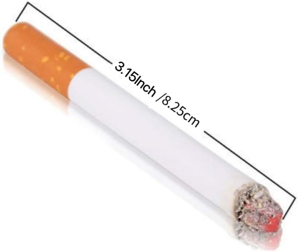Fake Cigarettes,3.25 Inch Fake Puff Cigarettes(Pack of 6), Faux Cigs with a Real