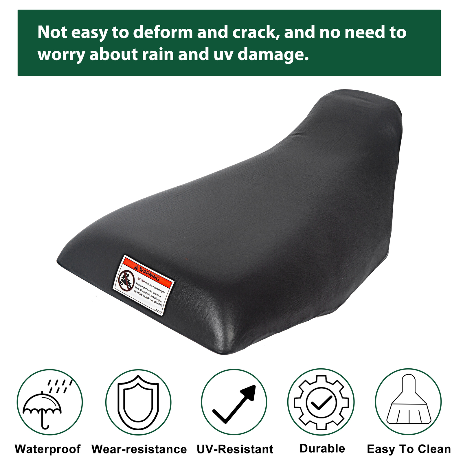 For Honda TRX 300 TRX300 FW Fourtrax 2X4 4X4 Complete Seat 1988 1989 1990-2000