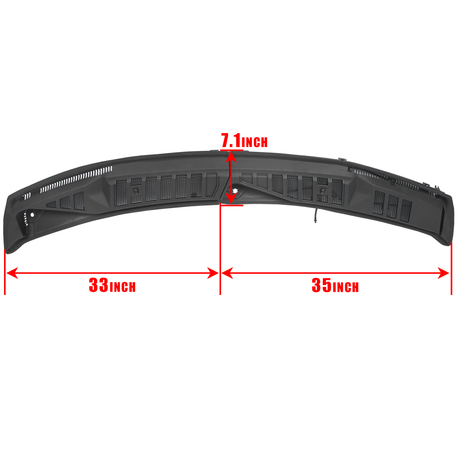 Improved Windshield Window Wiper Cowl Cover Right Left for 2015-2020 Ford F-150