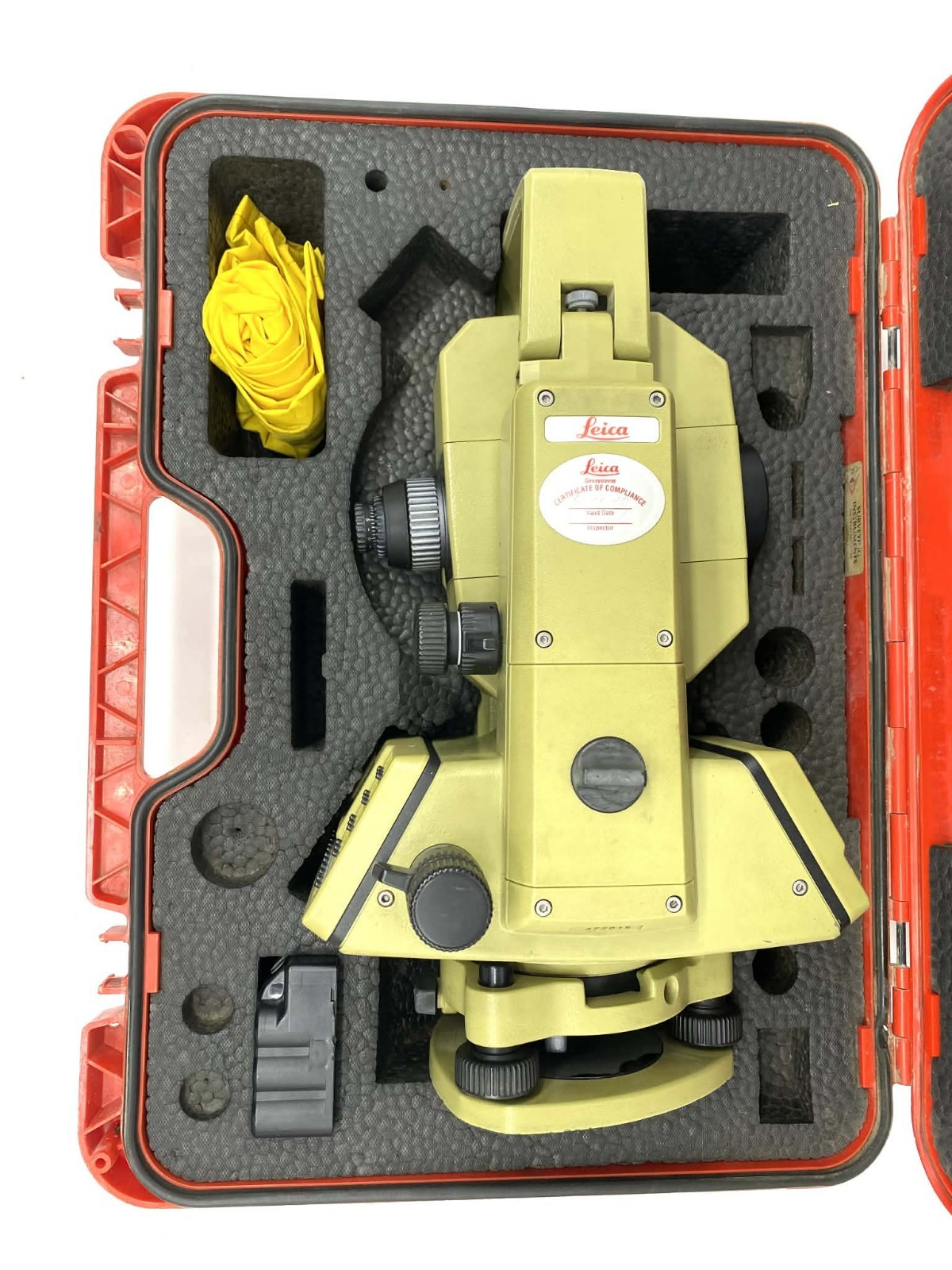 1PCS Leica Wild TC 1610 Theodolite Tacheometer w/ Case TC1610 (Error)•