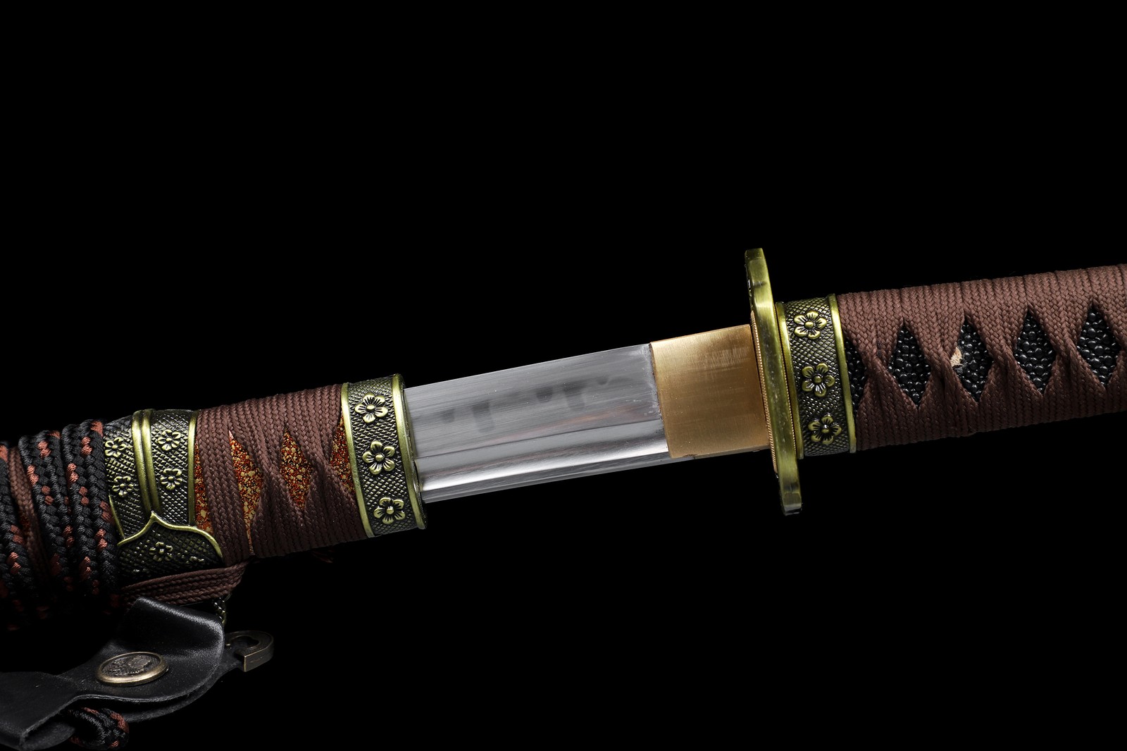 Tachi Katana Battle Ready Sharp T10 Steel Clay Tempered Japanese Samurai Sword