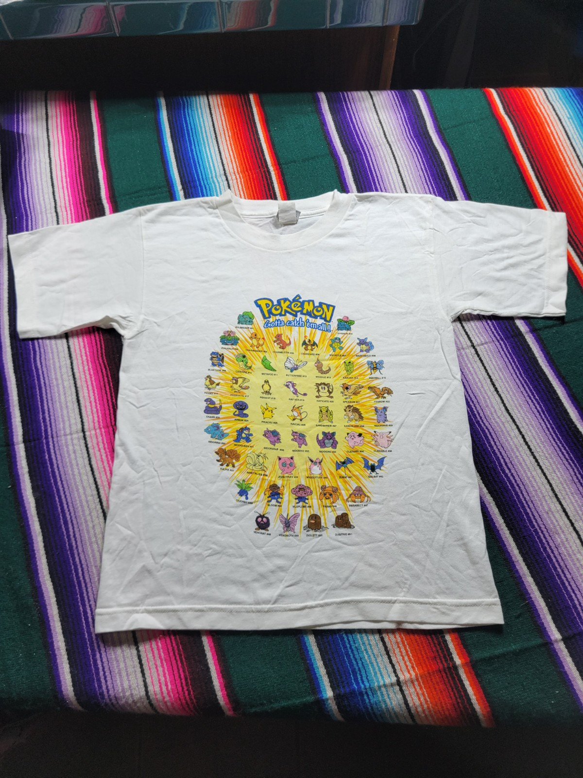Vintage Pokemon Nintendo T-Shirt Size Youth Medium