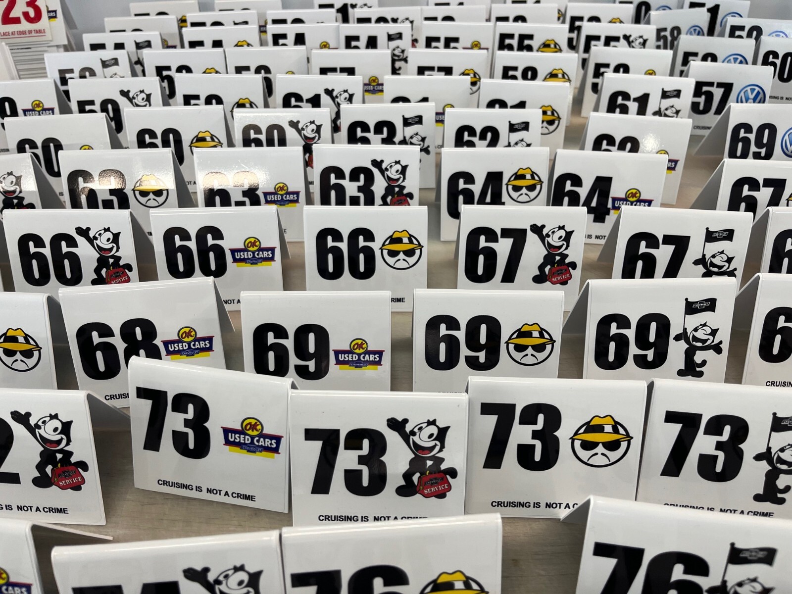 custom Carls Jr Table table Number any number chevy ,vw,jdm, c10 showcar