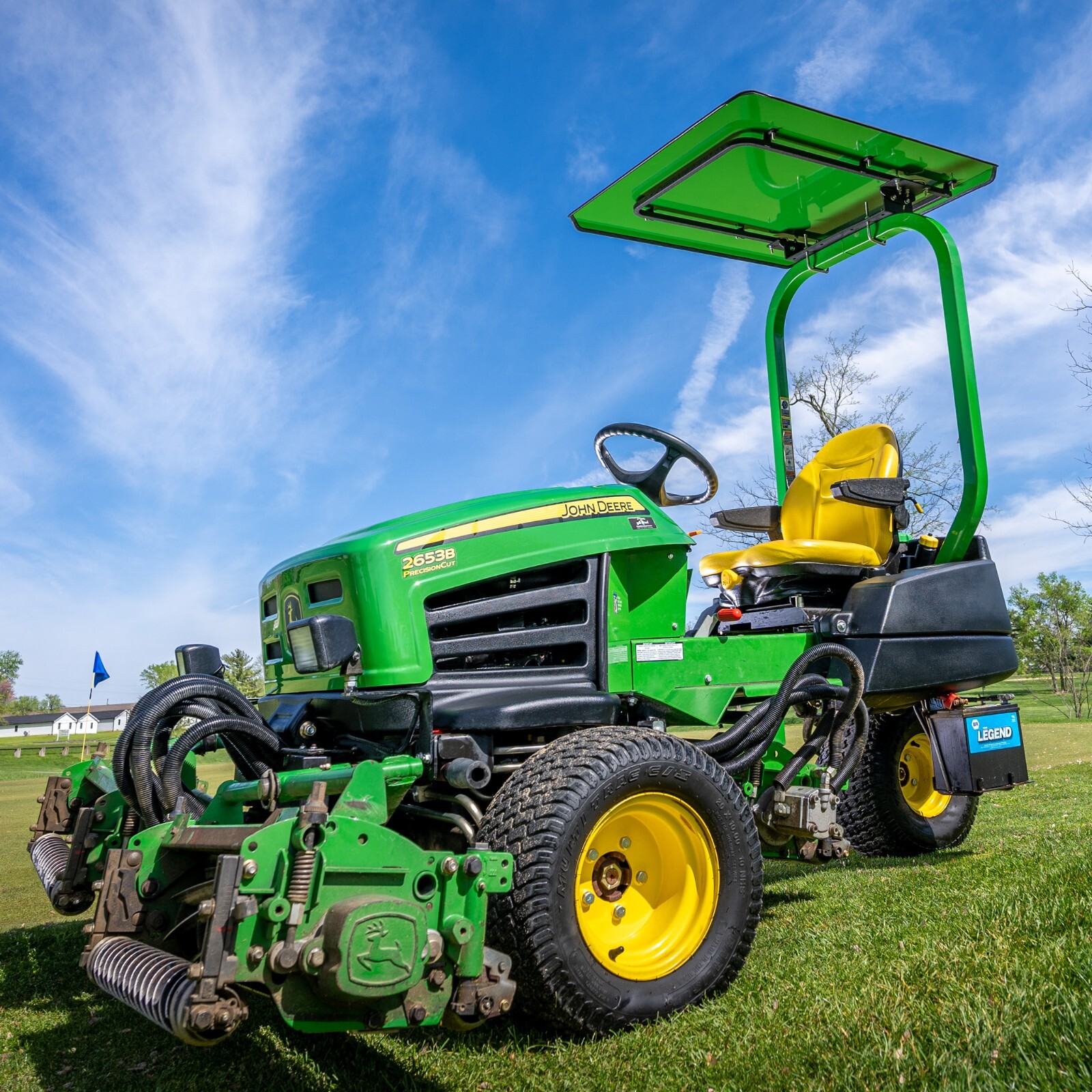 John Deere Zero-Turn Mower Canopy Green, New with Free Shipping