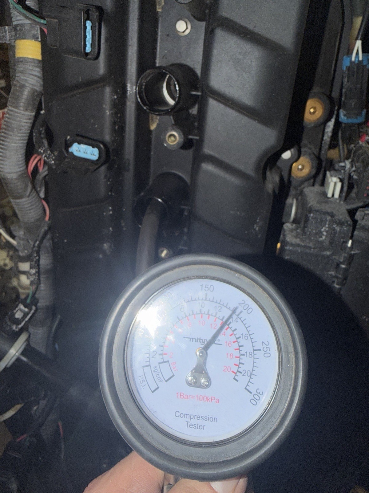 Mercury Verado 200-275HP Freshwater Powerhead L6 2005-2007 Running Take Off