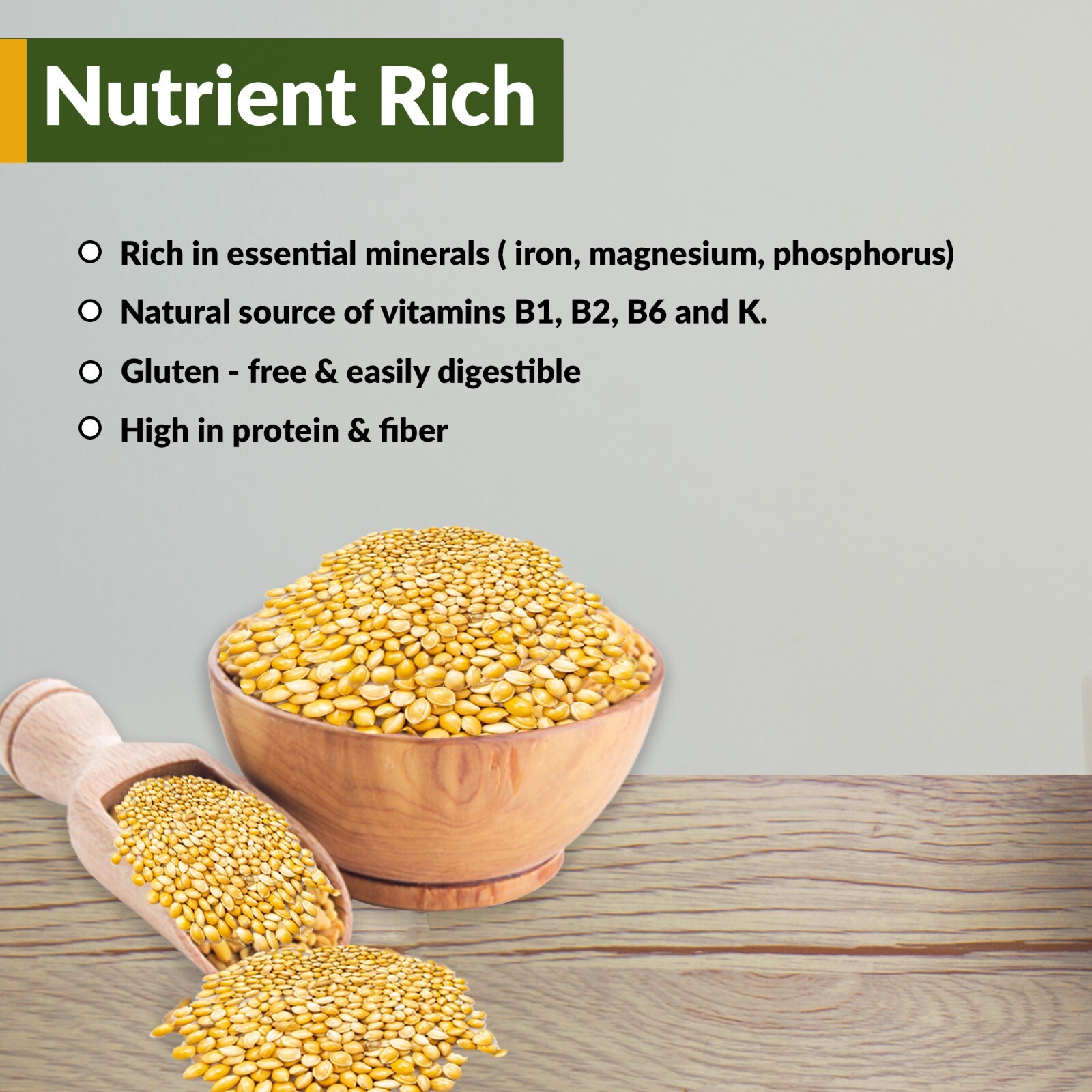 Old Potters Wildlife Organic White Millet Non-GMO USA Grown Attracts Birds 25 lb