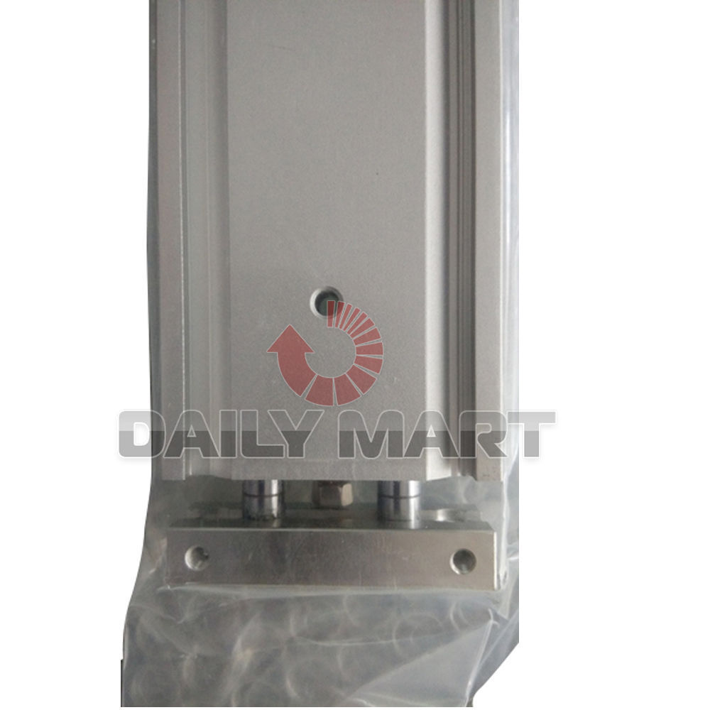 New SMC CXSL15-100 Pneumatic Guided Dual Rod Cylinder Double Rod Rubber Seal