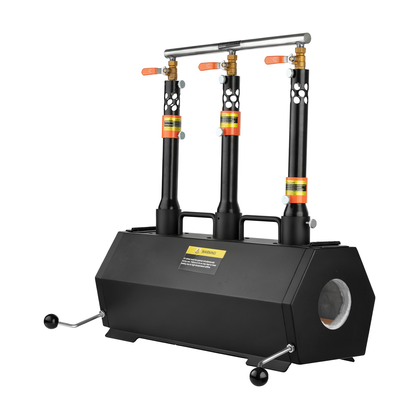 Uimoso Portable Propane Forge with 3 Burners for Metalwork and Knife Crafting