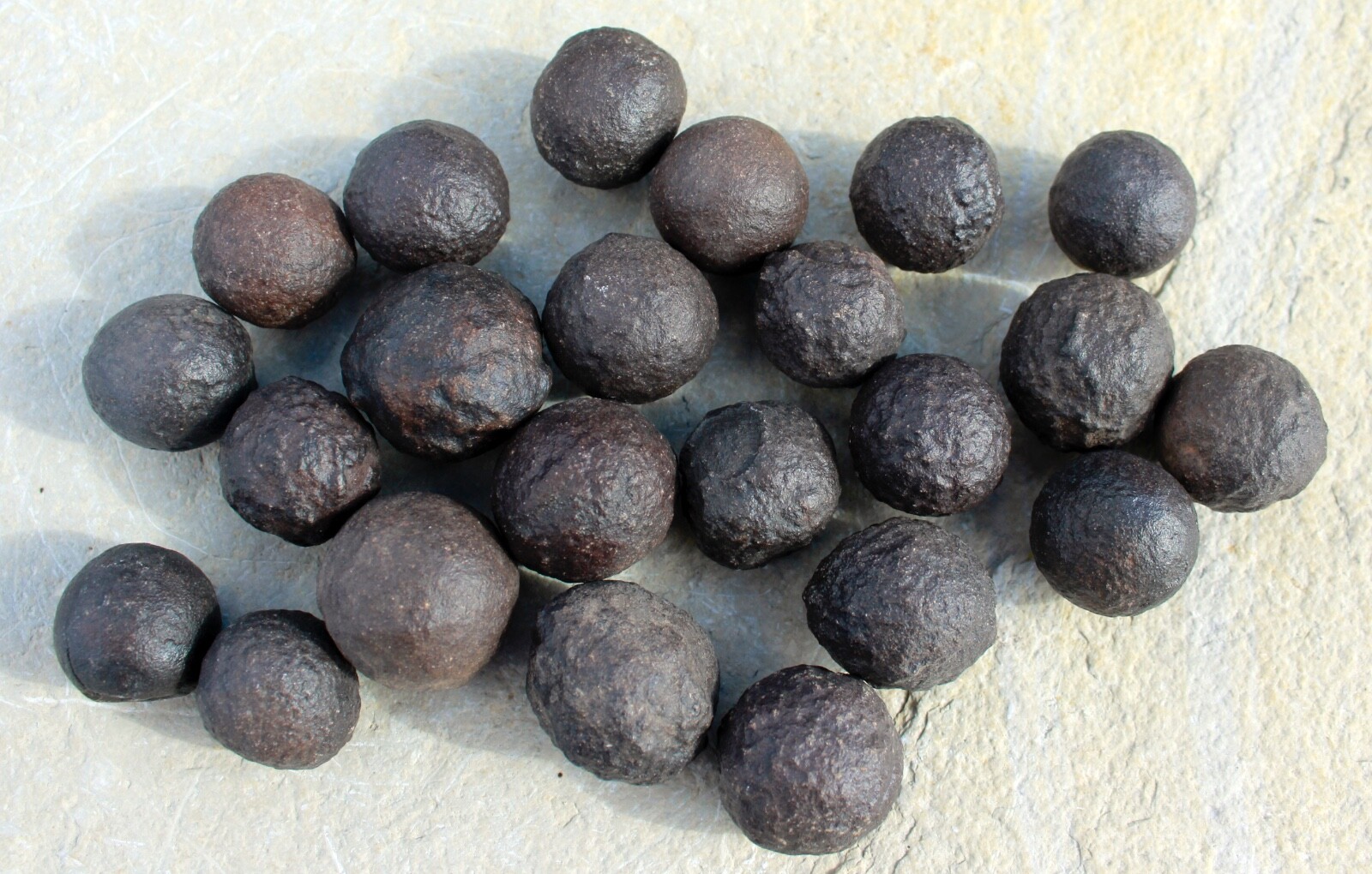 12 Moqui Marbles • Shaman Stones • 1 Pound