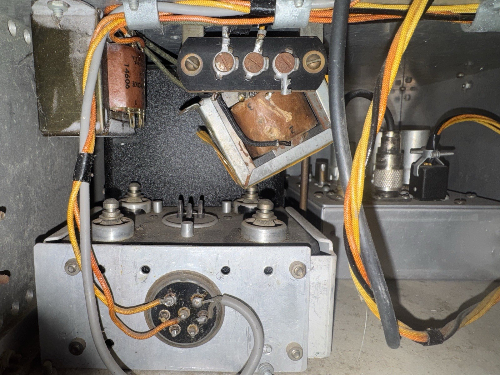 RCA BC-455 BRadio Receiver – U.S. Signal Corps – WWII – ( No tested )