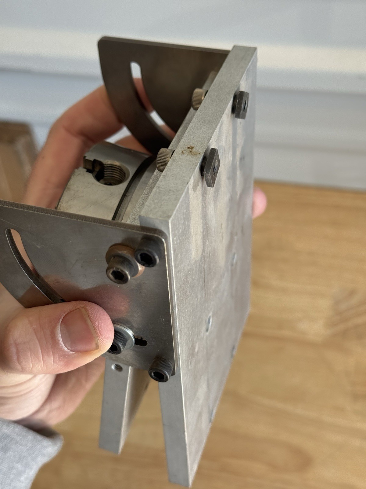 Sherline 3750 Tilting Angle Table Sine Plate for Milling Vise With 4 Jaw Chuck