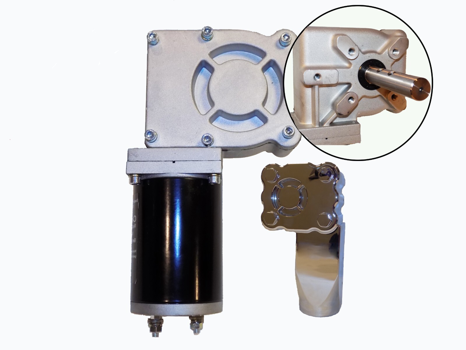 12V TOMAHAWK 60:1 600W ELECTRIC TARP MOTOR w/ 3-YEAR WARRANTY