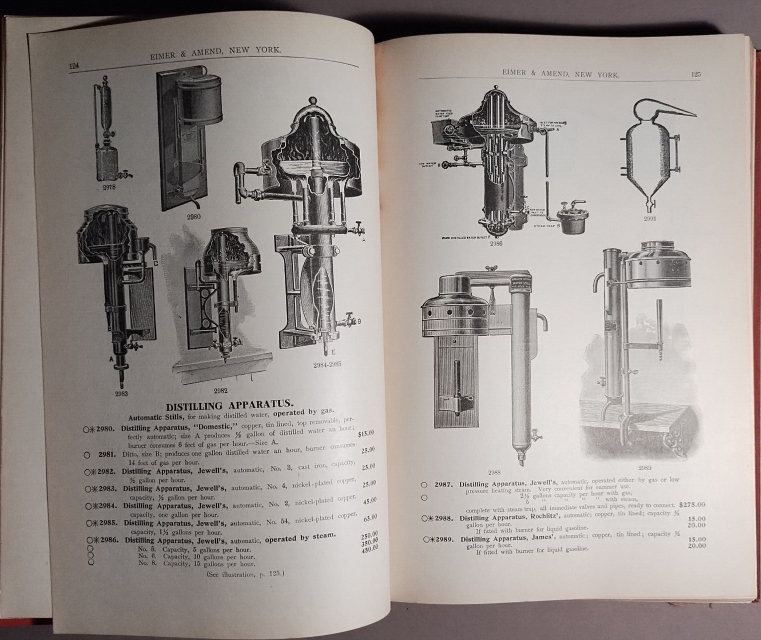 1910 Eimer & Amend Chemical Assay Laboratory Apparatus Supplies Catalog S-12