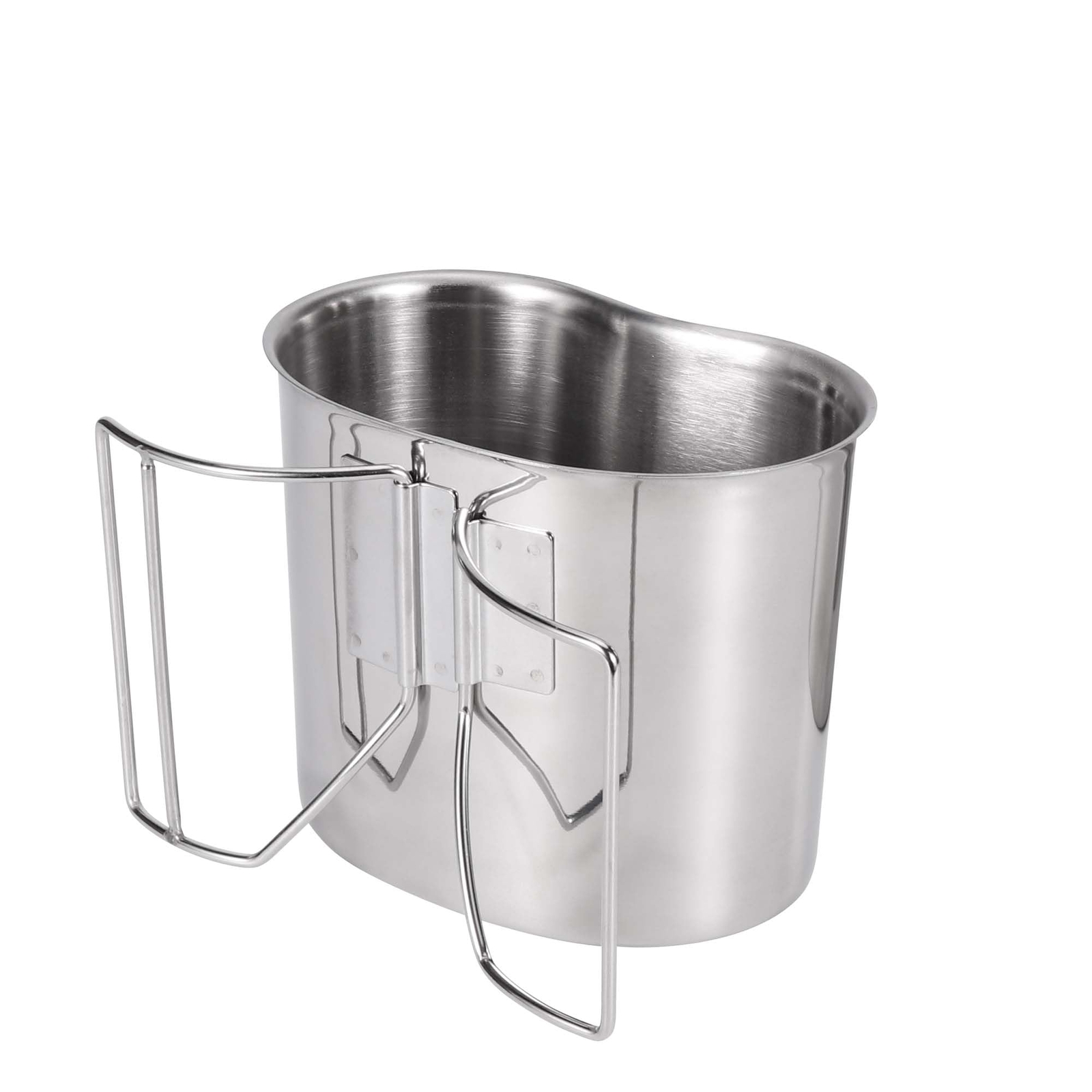 Goetland Stainless Steel WWII US Army Canteen Kit 1.3QT Nylon Pouch