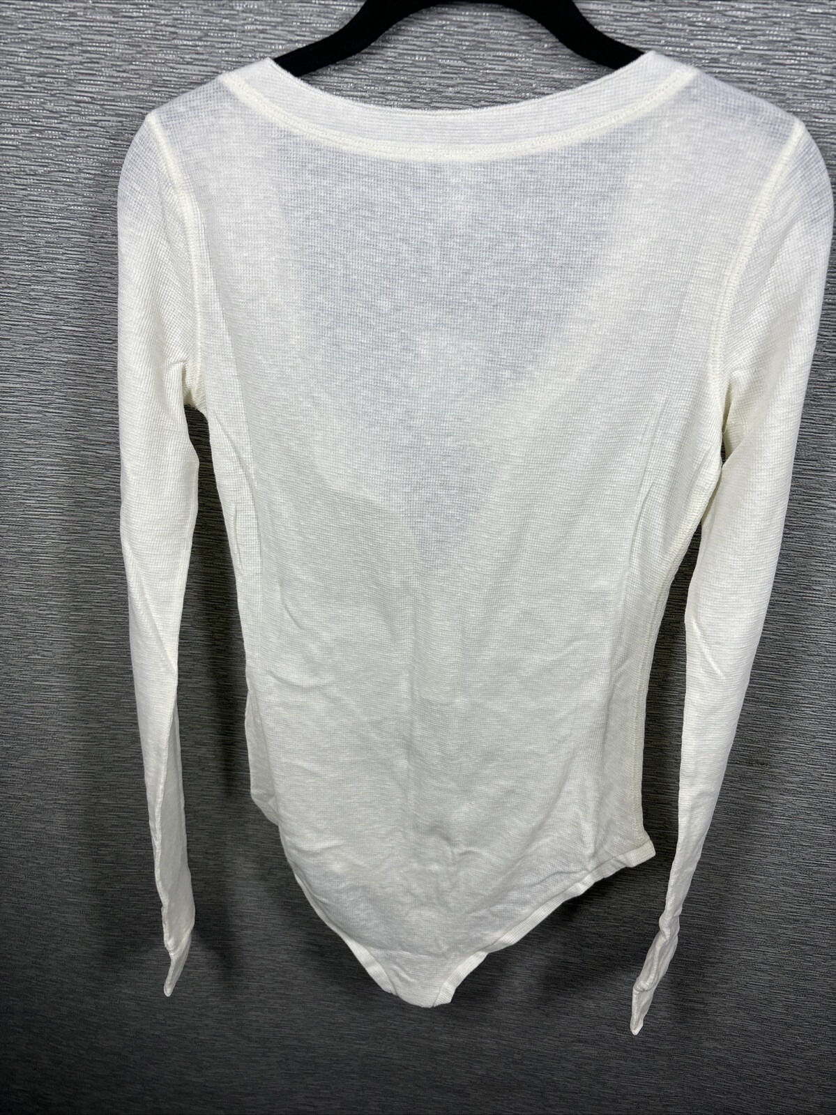 NEW Intimately Free People Dylan Thermal Bodysuit Ivory Size S
