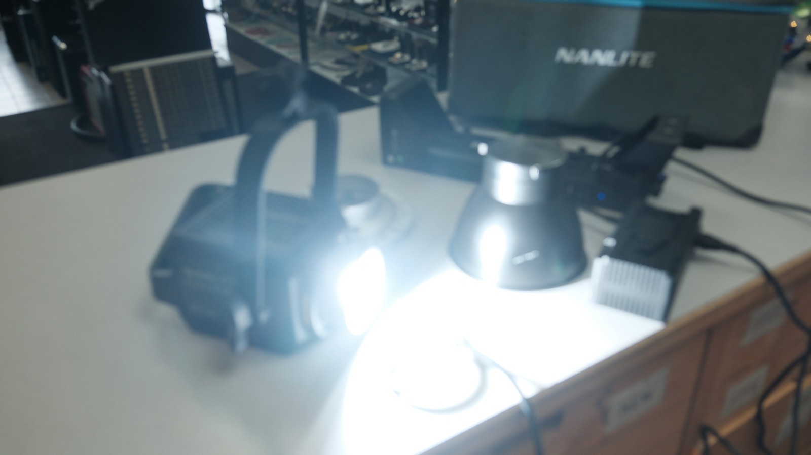 Nanlite Forza 300B LED Bi Color Monolight Kit With Carrying Case KIT FREE SHIP!