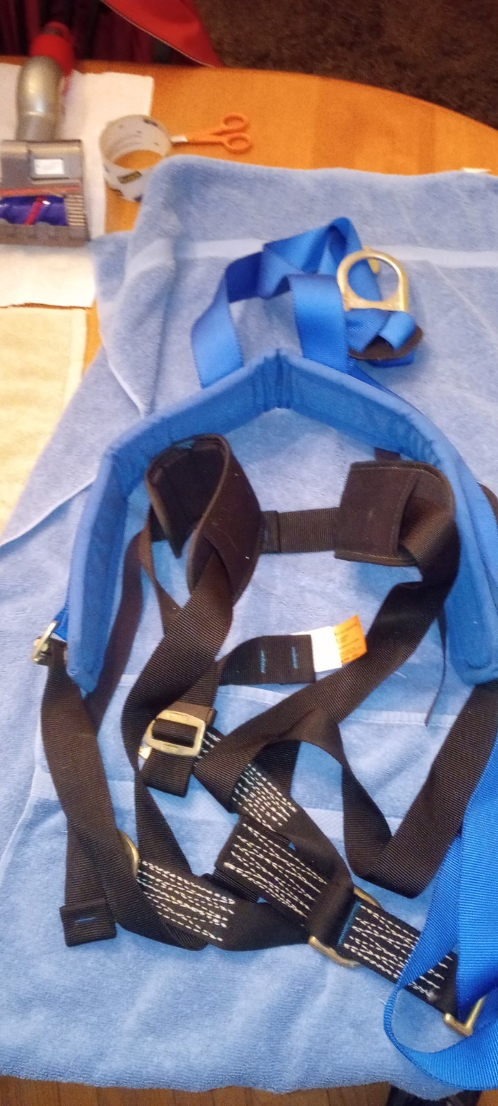 CMC Fire Rescue Harness 202-824 Size Large/Xl Very Good Condition NFPA Class 3