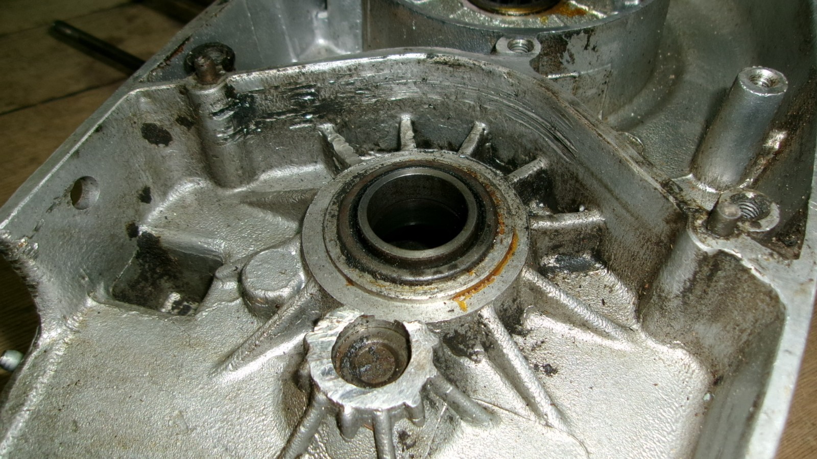 Maico Square barrel 400 engine case set T401XXX 1972