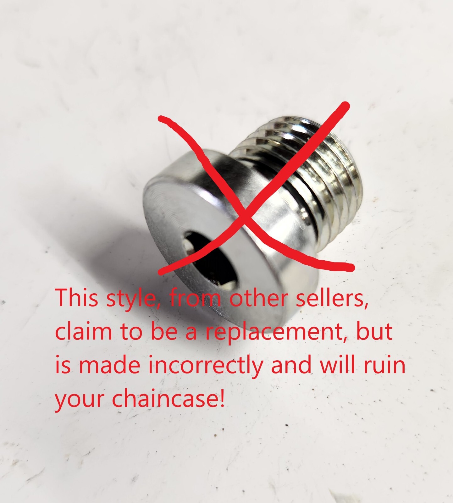 NEW! Polaris chaincase plug FIX for ProRide VR Rush Axys Indy Matrix 7052458