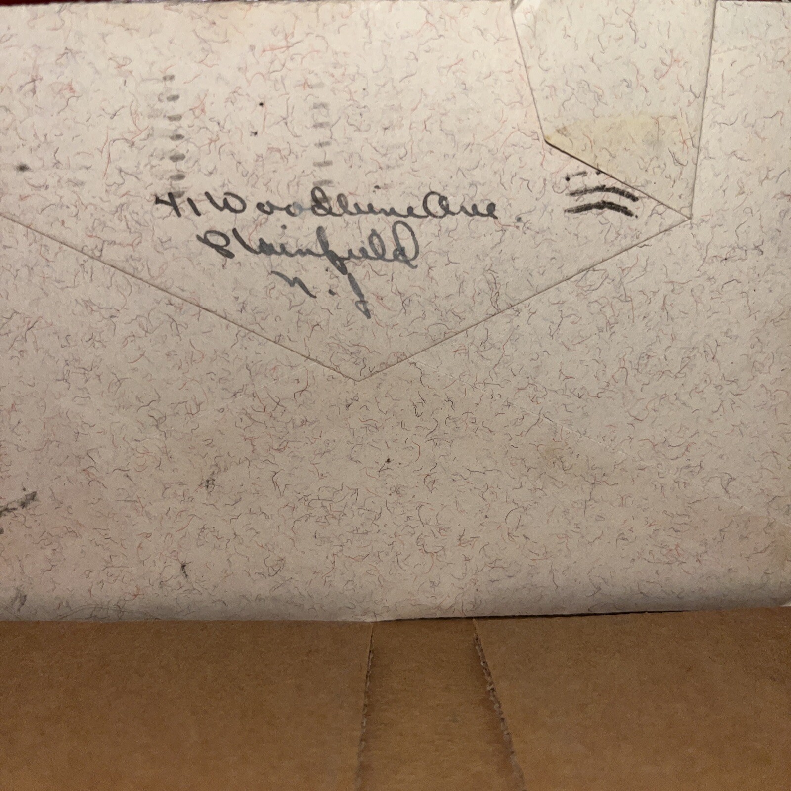 1941 “Gold Digger” Love Letter Post Great Depression: New Jersey Golddigger