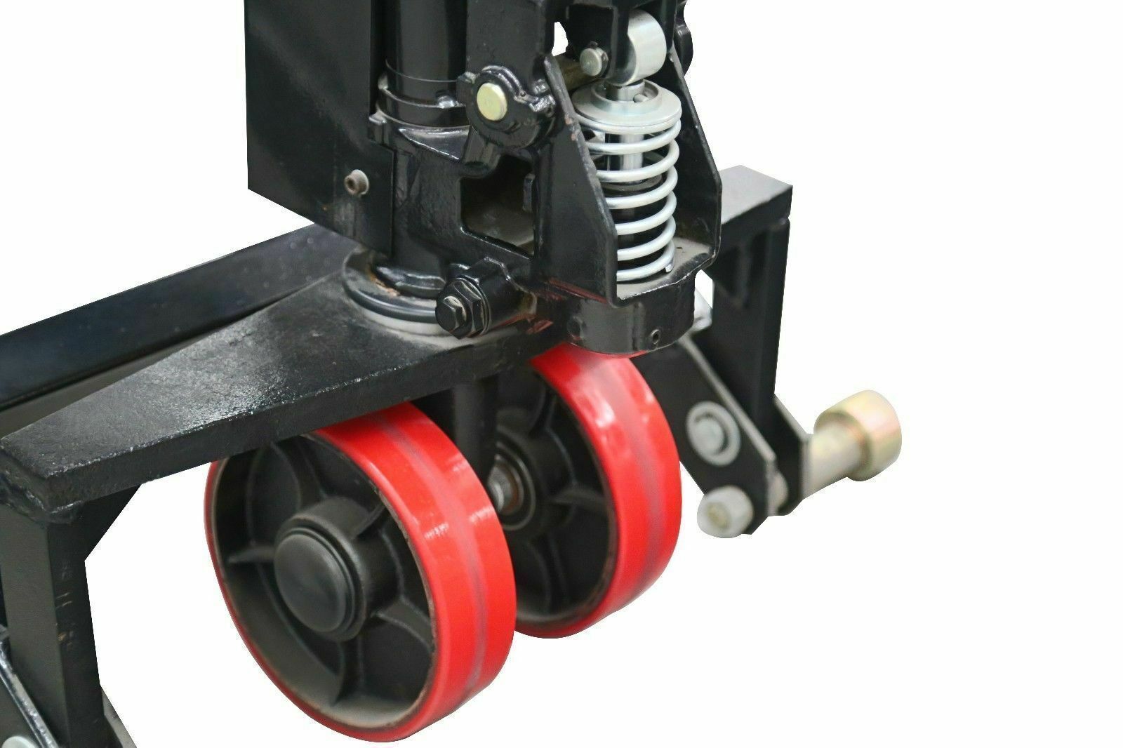 Pallet Jack/Truck Wheels Replacement Kit Set RED Complete with Bearings ID 20mm