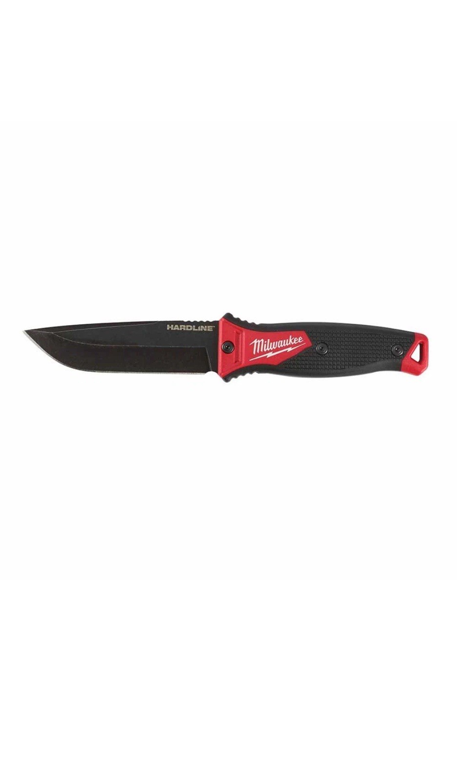 Milwaukee 5-Inch HARDLINE Full Tang Fixed Blade Knife Lifetime Warranty