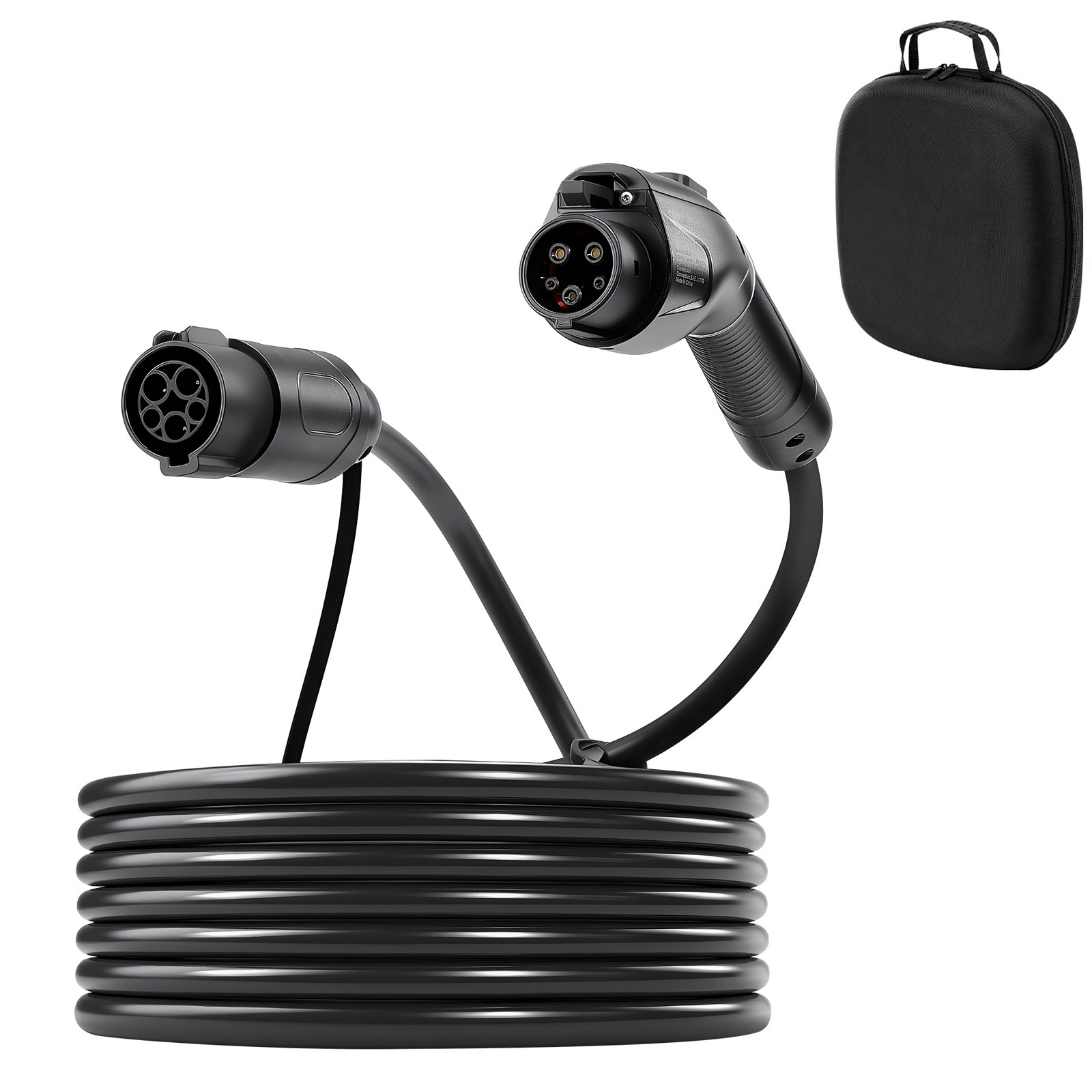 Uimoso EV Charger Extension Cable 40A 40 ft J1772 Level 1 and Level 2 Compatible