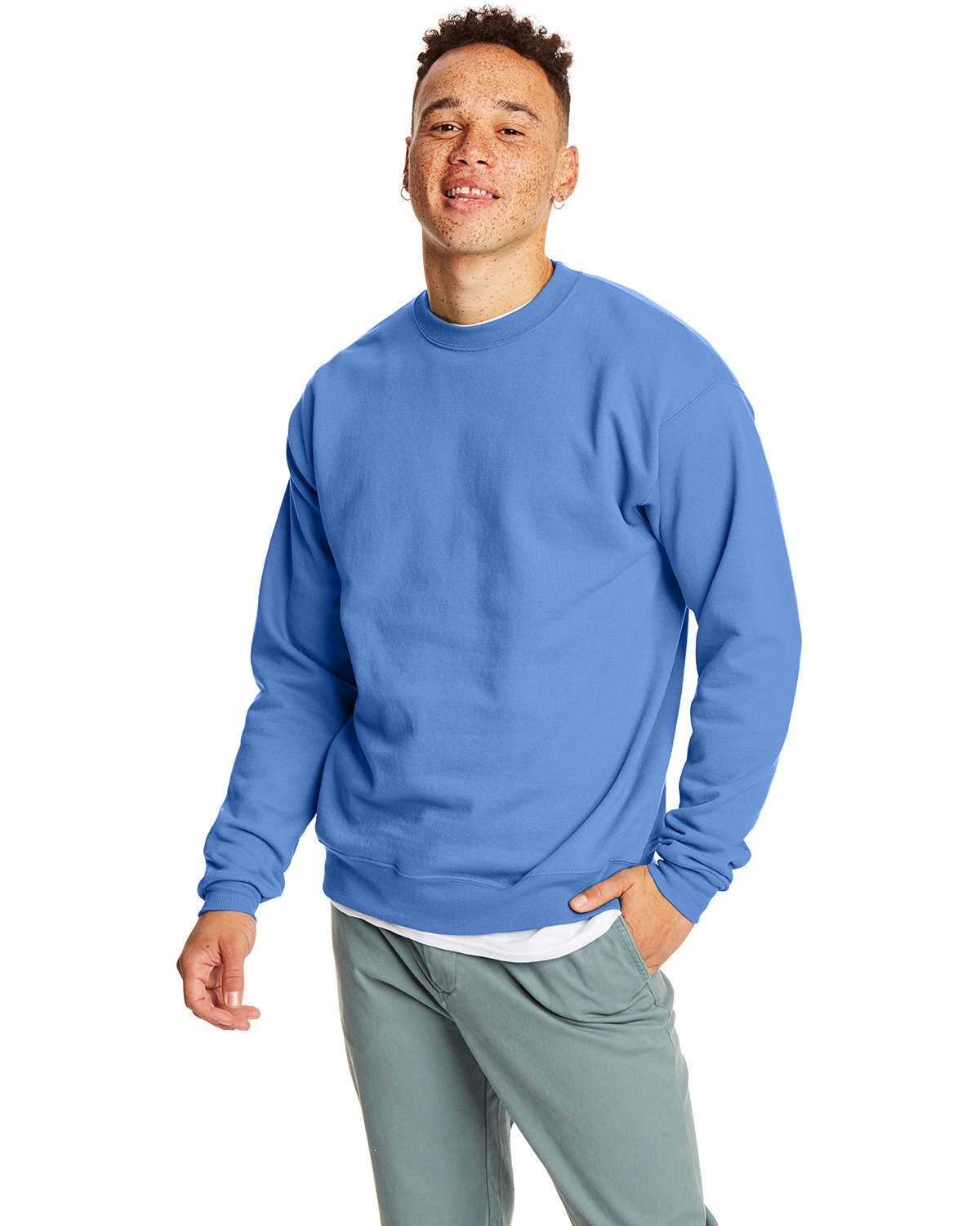Hanes Unisex Ecosmart Crewneck Sweatshirt - P1607