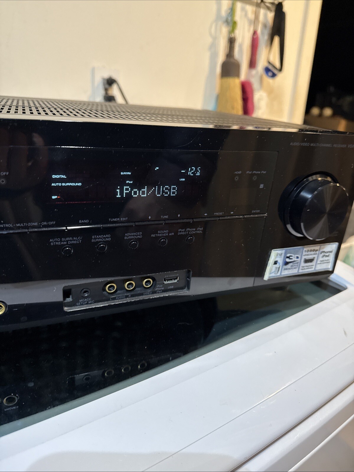 Pioneer VSX-1021-K Audio/Video Multi-Channel Receiver Home Theater 7.1