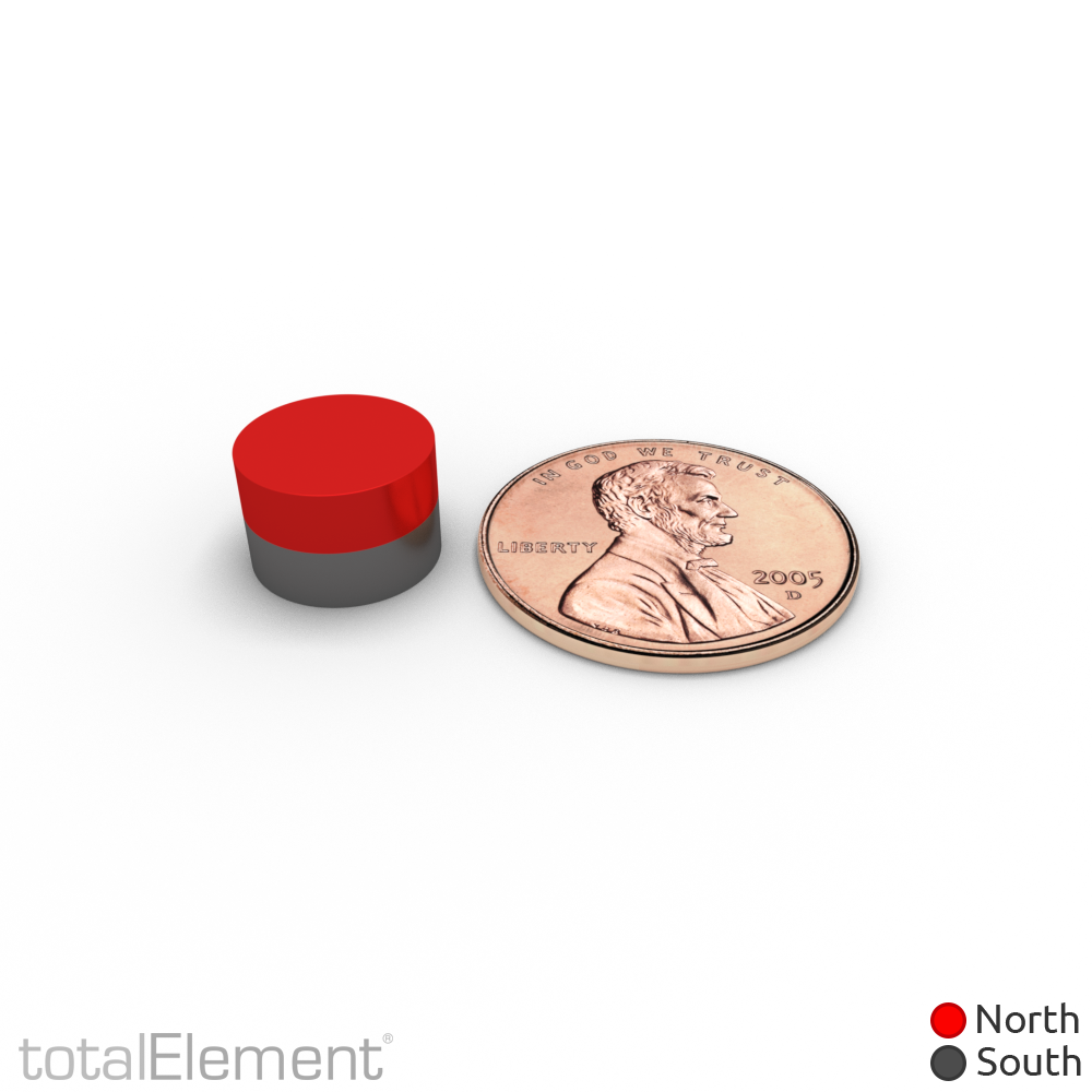 3/8 x 1/4 Inch Neodymium Rare Earth Disc Magnets N52 (18 Pack)