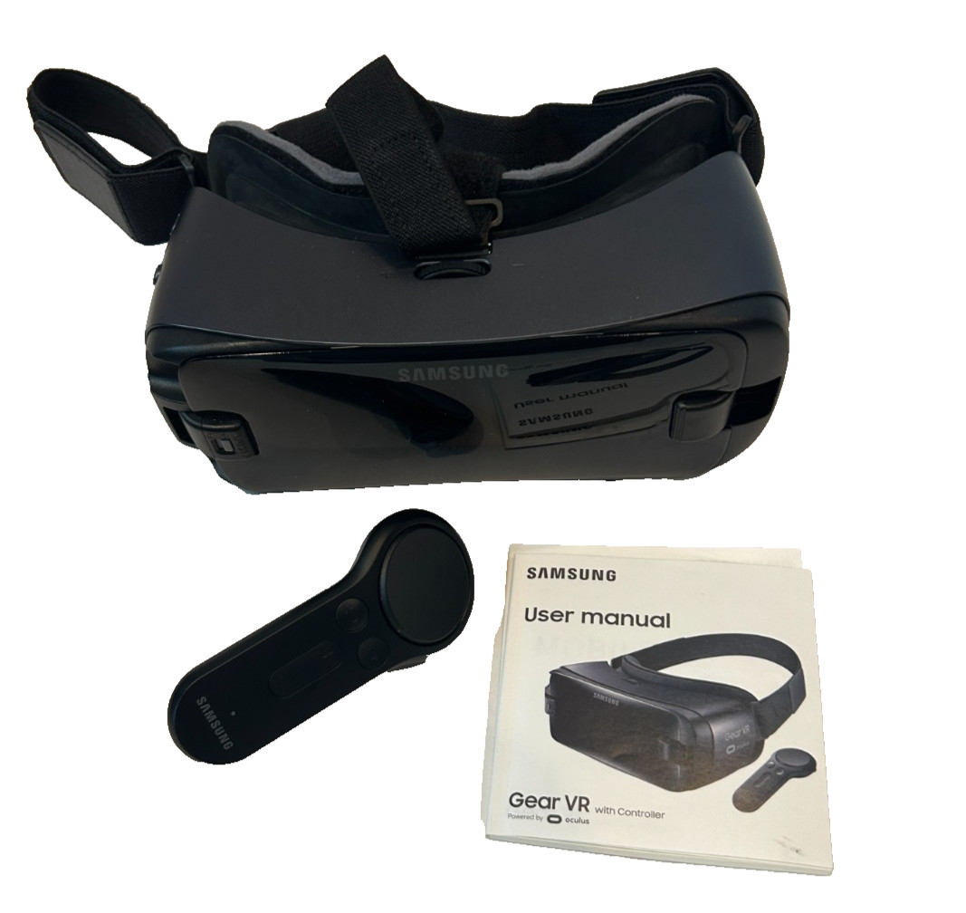Samsung Gear VR with Controller Powered by Oculus Virtual Reality, Original Box