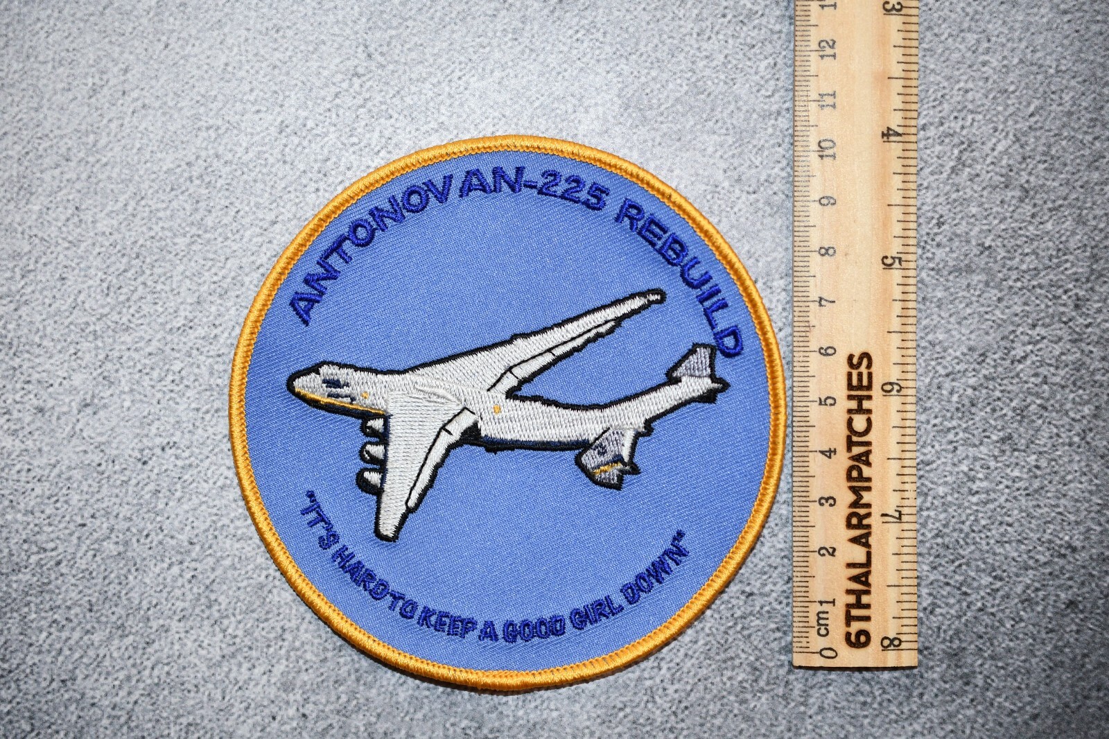 Antonov AN-225 Rebuild "It's Hard To Keep A Good Girl Down" Patch