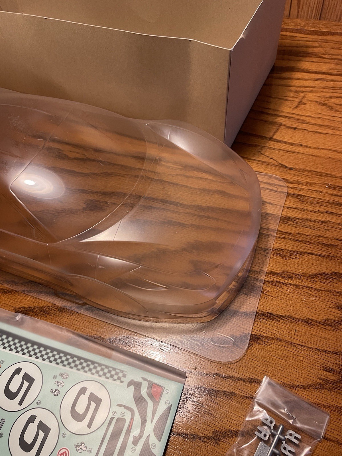 Tamiya 1/10 #51526 RC Ferrari 458 Challenge Body Parts Set Sp.1526